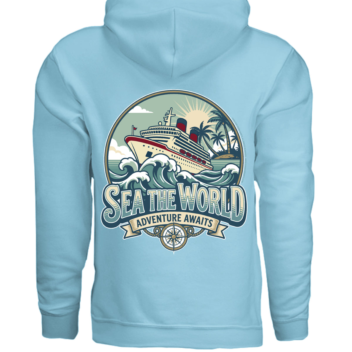 Blue Aqua - BACK