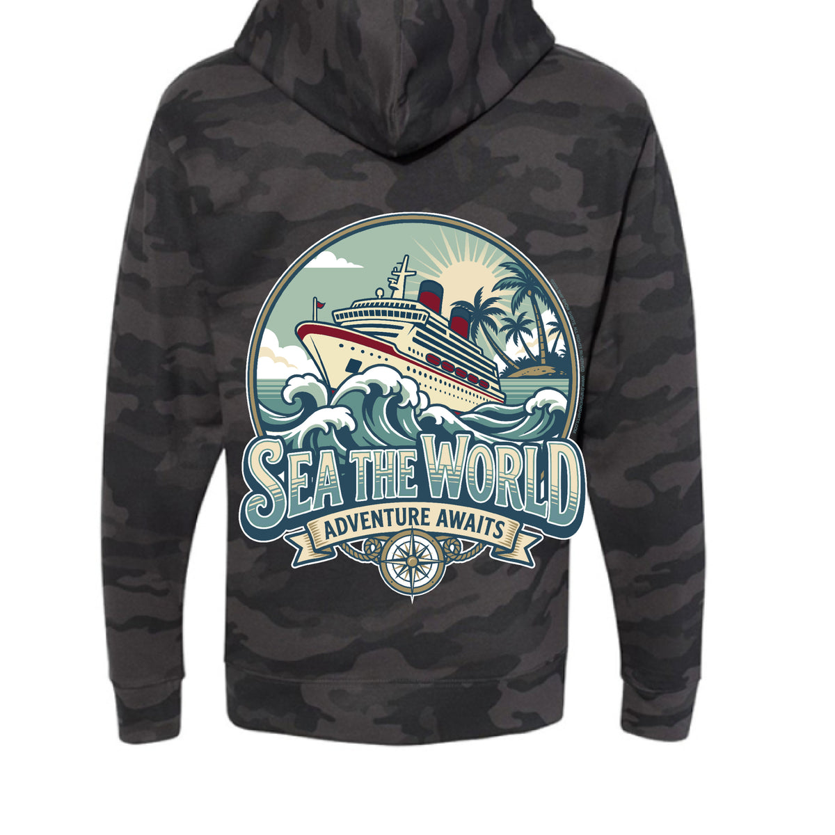 Black Camo - BACK