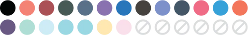 Available tee colors
