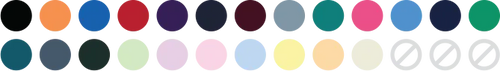 Available tank colors