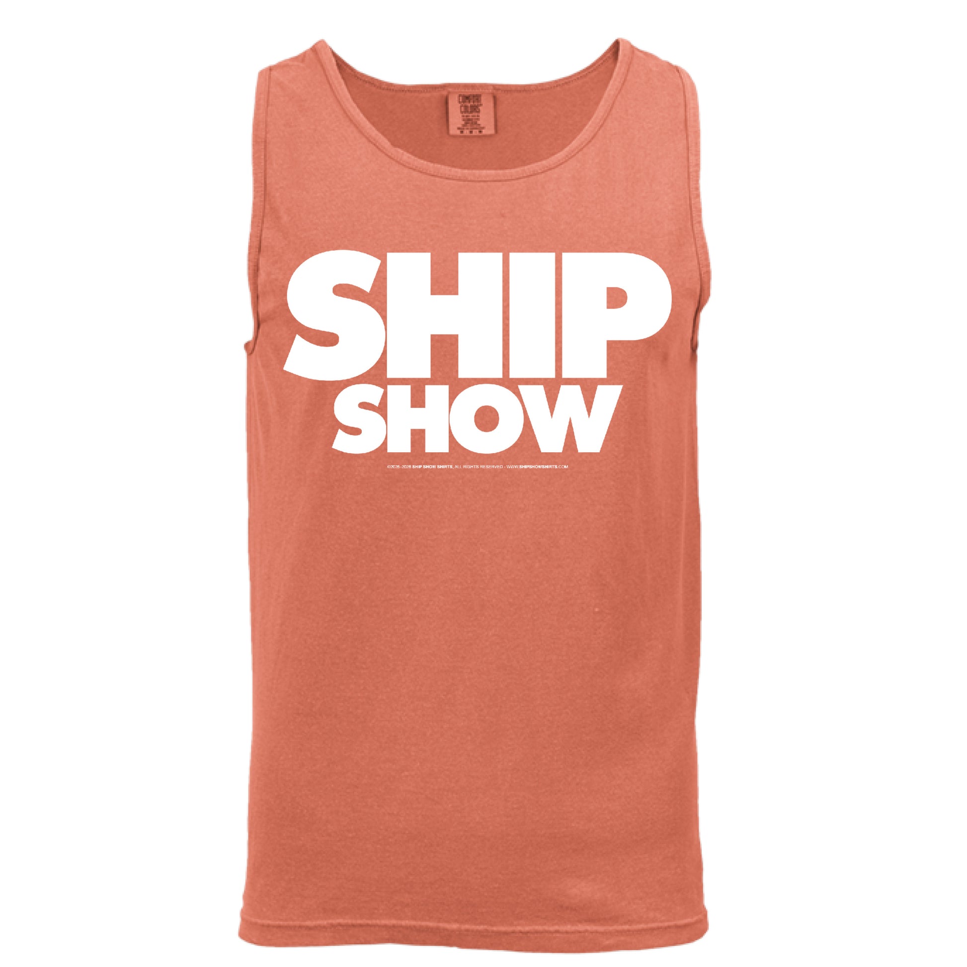 NEON RED ORANGE - FRONT