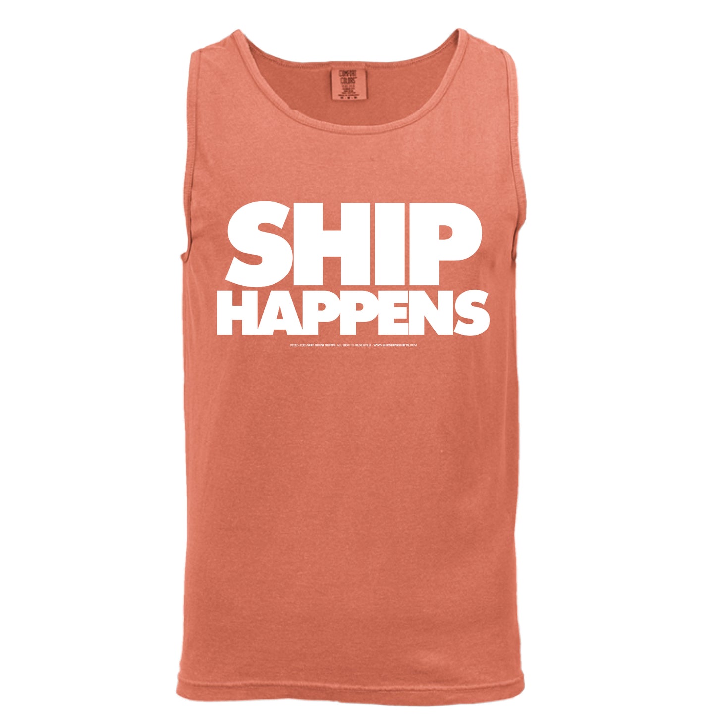 NEON RED ORANGE - FRONT