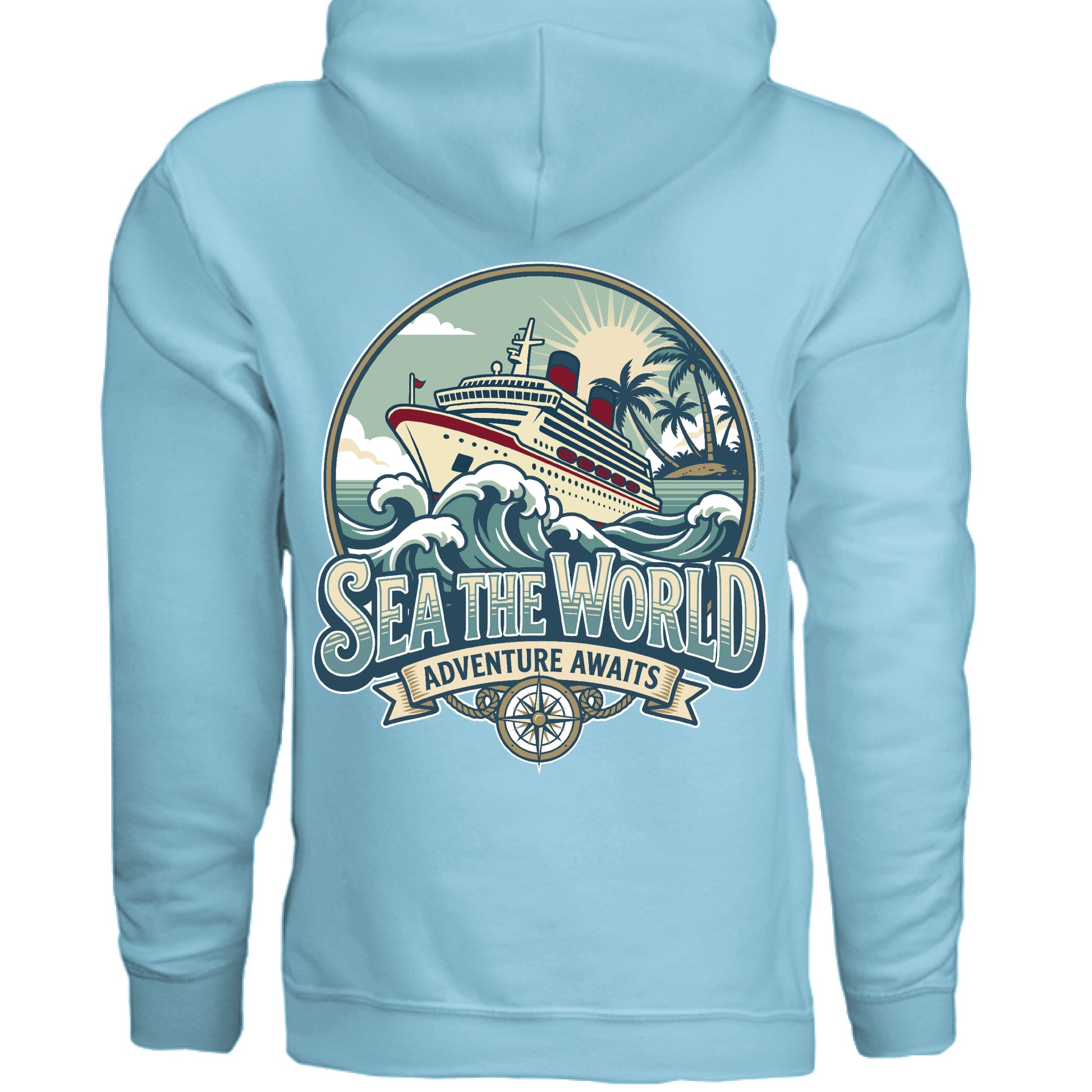 Blue Aqua - BACK