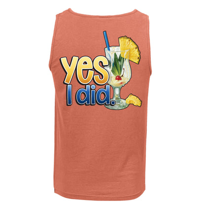 NEON RED ORANGE - BACK