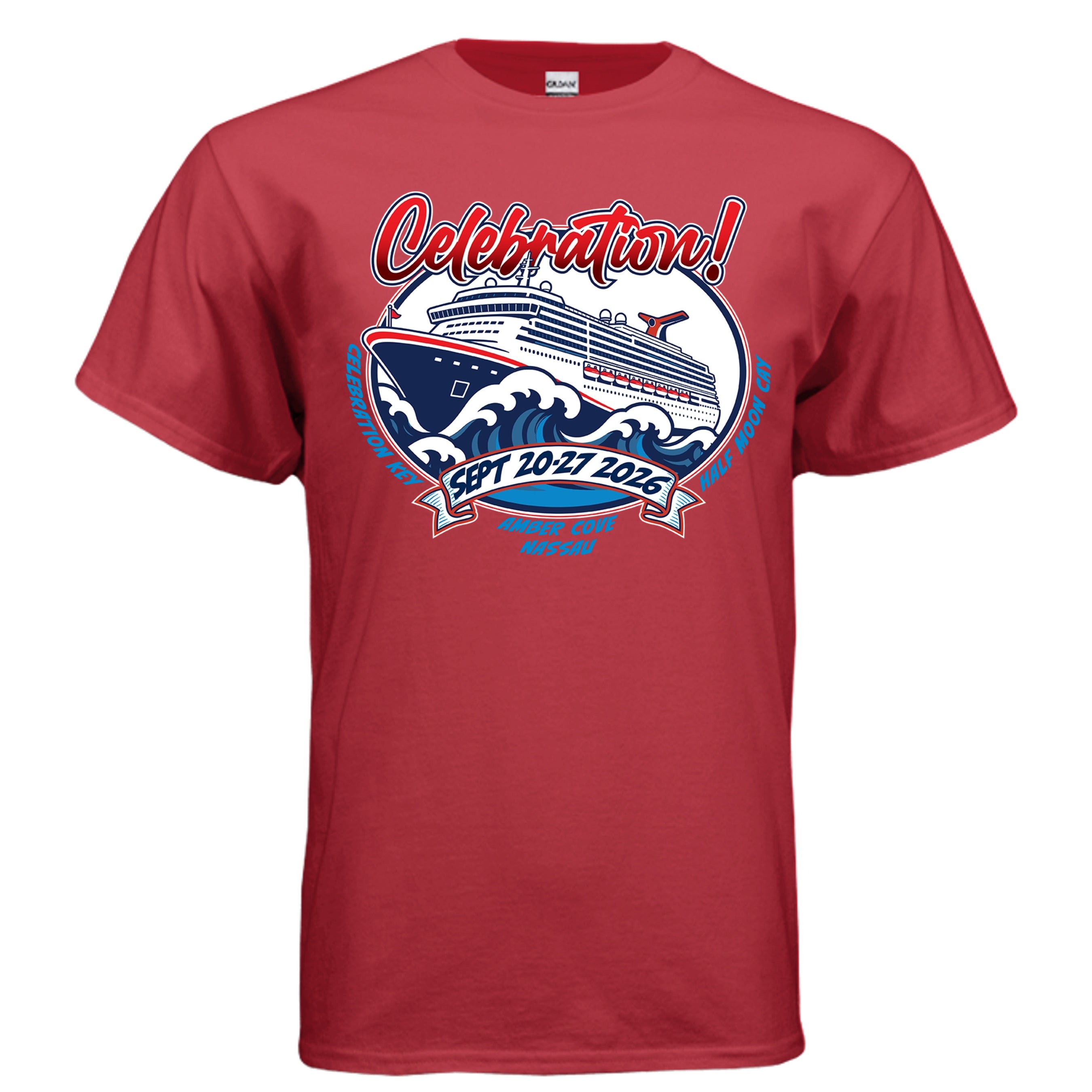RED / S / Gildan G200 Adult Ultra Cotton 6 oz. T-Shirt