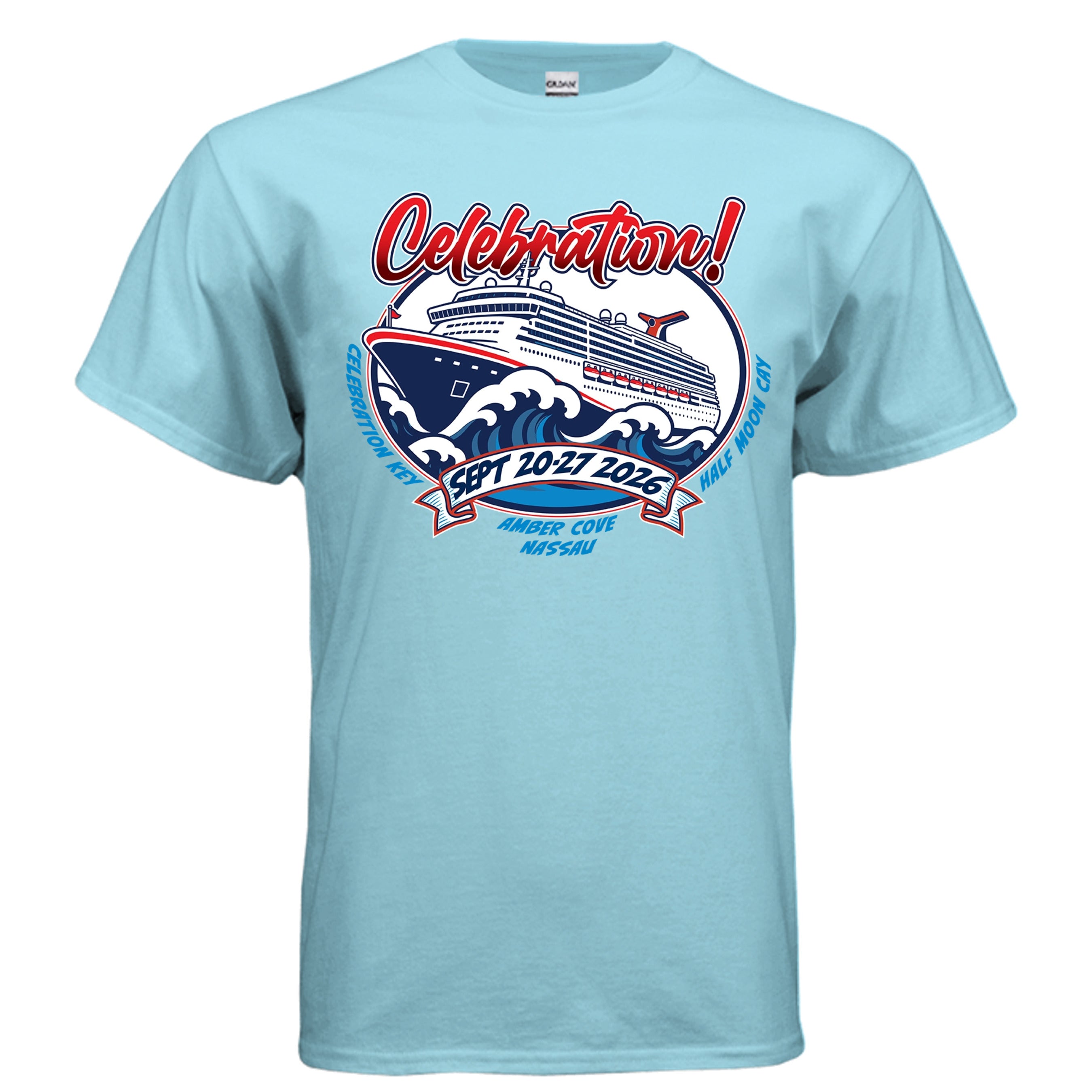SKY / S / Gildan G200 Adult Ultra Cotton 6 oz. T-Shirt