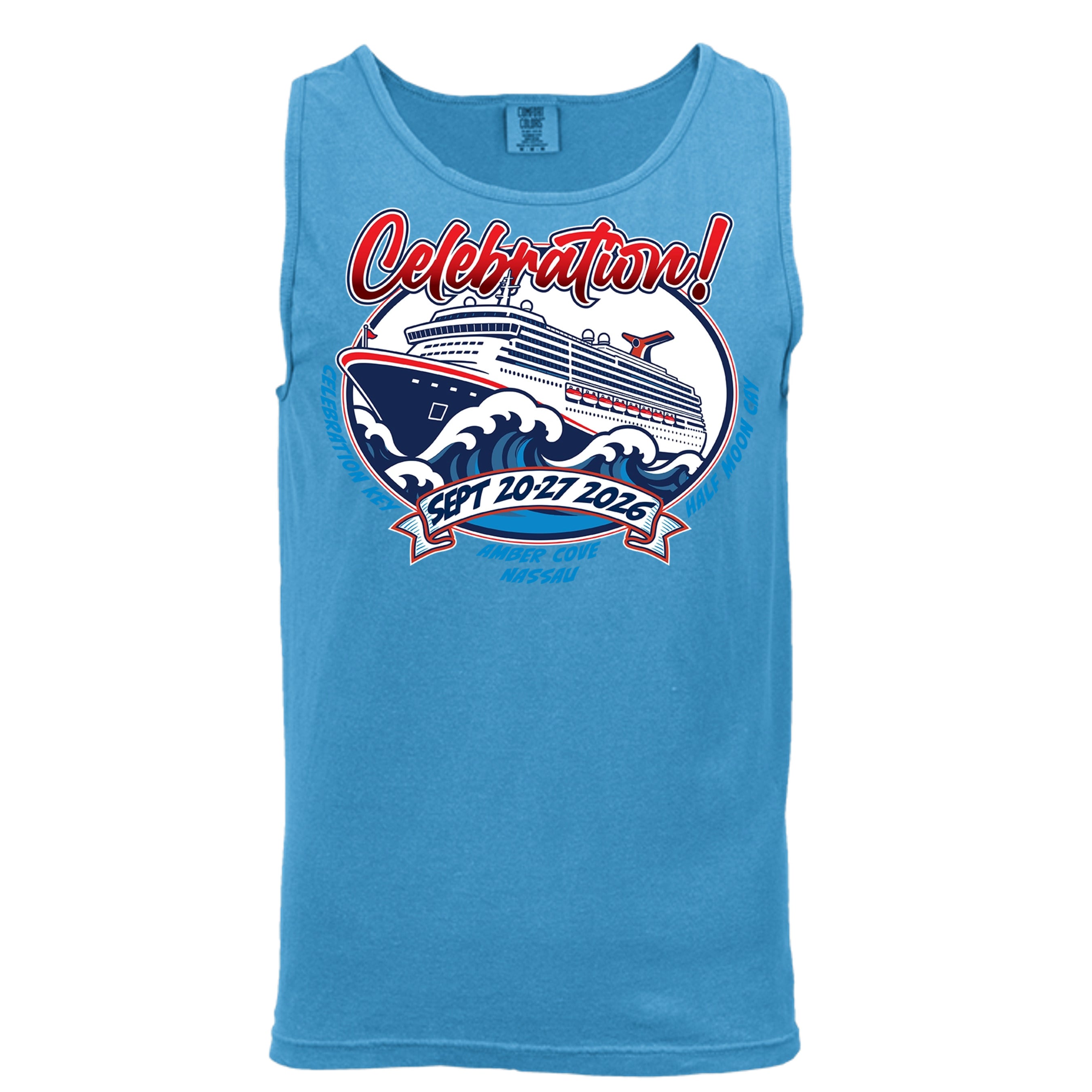 SAPPHIRE / S / Comfort Colors C9360 Adult 6.1 oz. Tank
