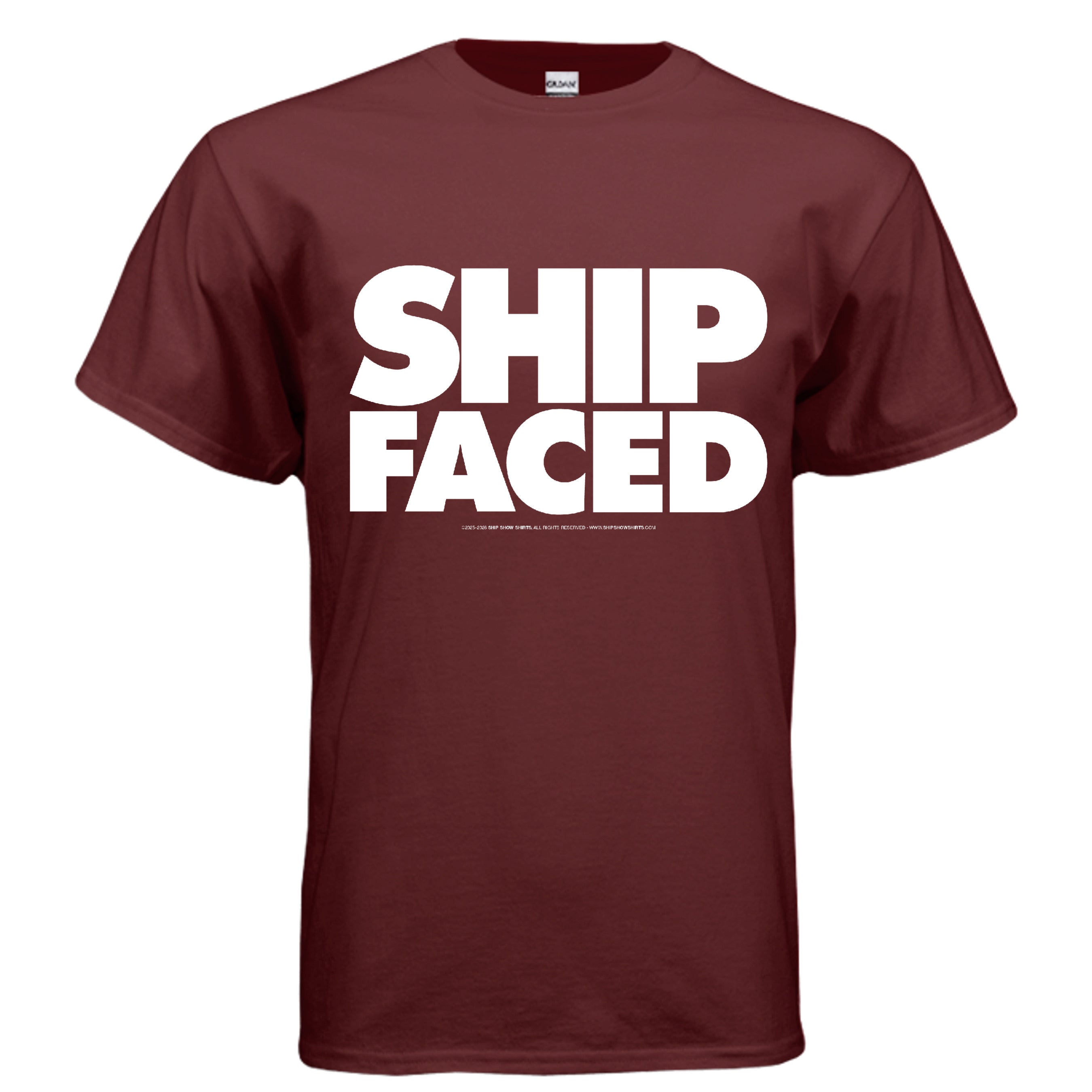 MAROON / S / Gildan G200 Adult Ultra Cotton 6 oz. T-Shirt