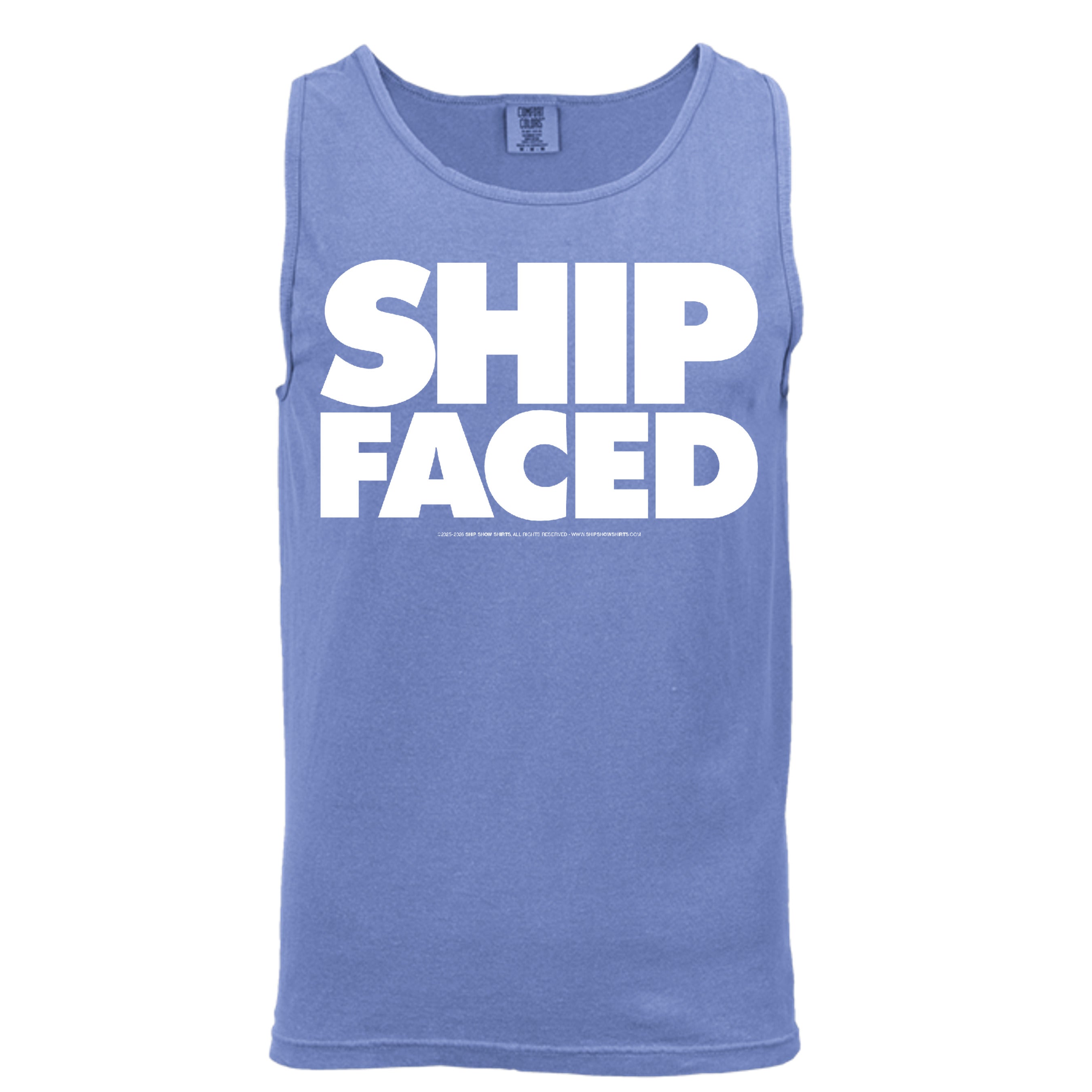 FLO BLUE / S / Comfort Colors C9360 Adult 6.1 oz. Tank