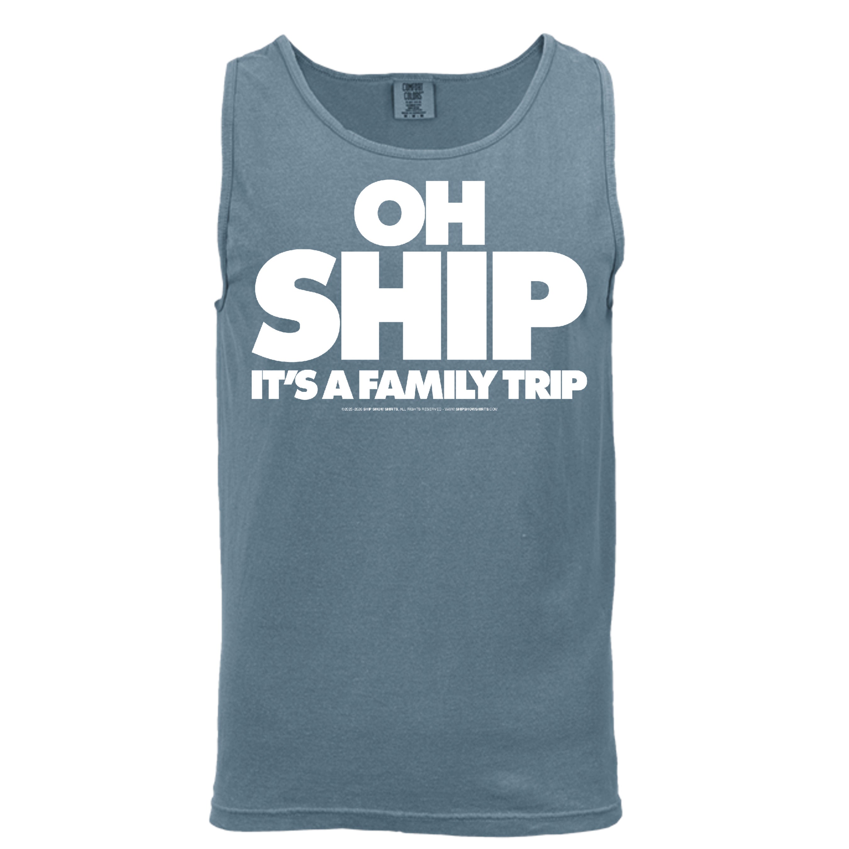 ICE BLUE / S / Comfort Colors C9360 Adult 6.1 oz. Tank