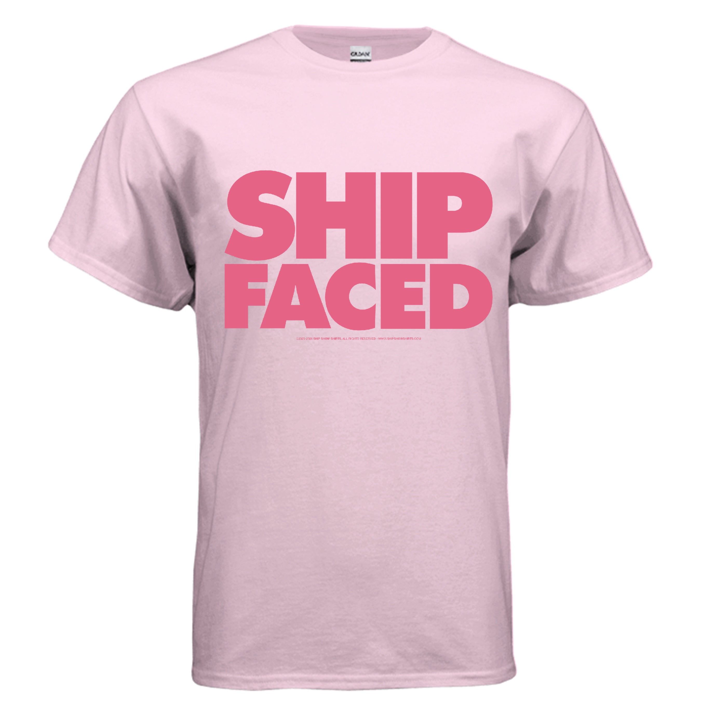 LIGHT PINK / S / Gildan G200 Adult Ultra Cotton 6 oz. T-Shirt