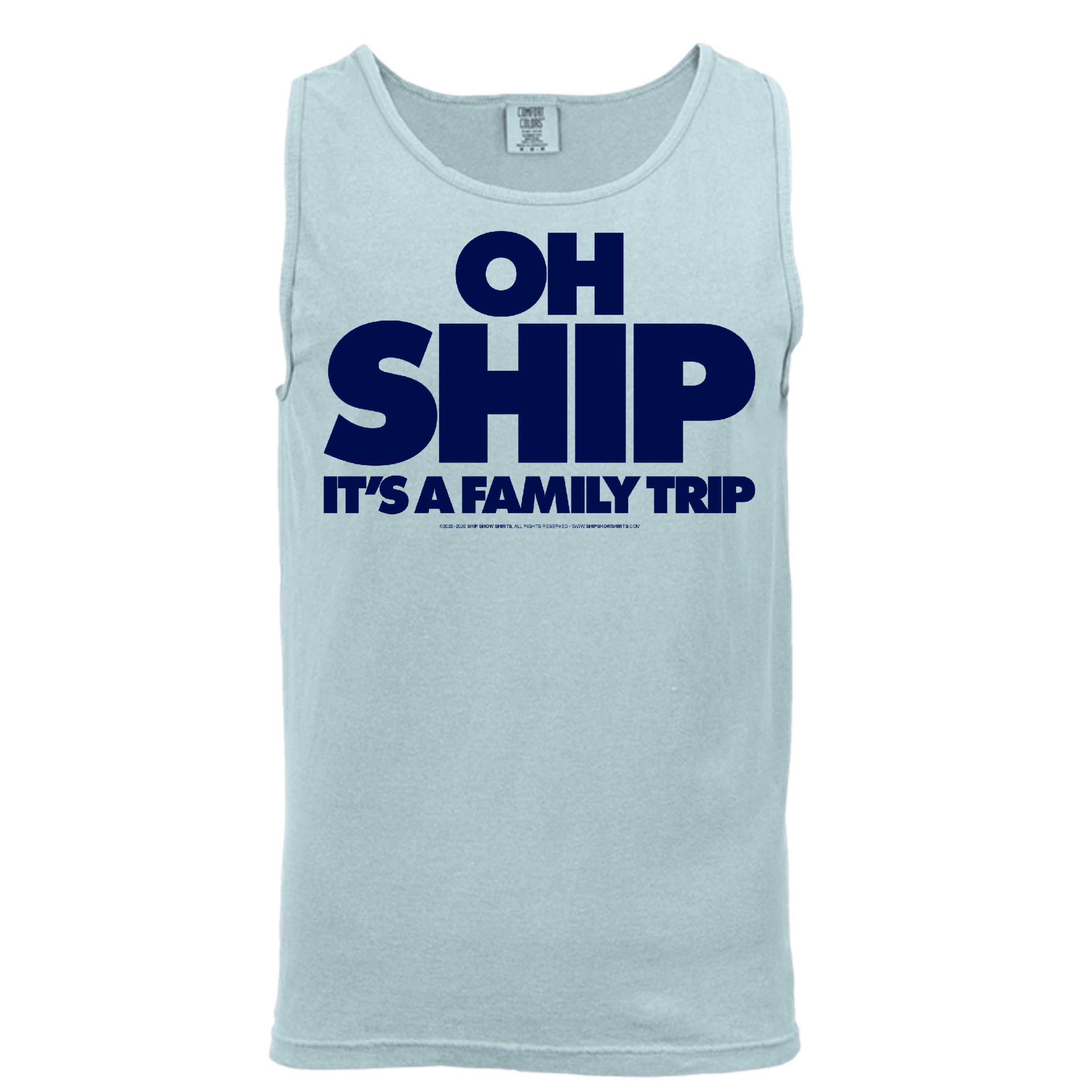 CHAMBRAY / S / Comfort Colors C9360 Adult 6.1 oz. Tank