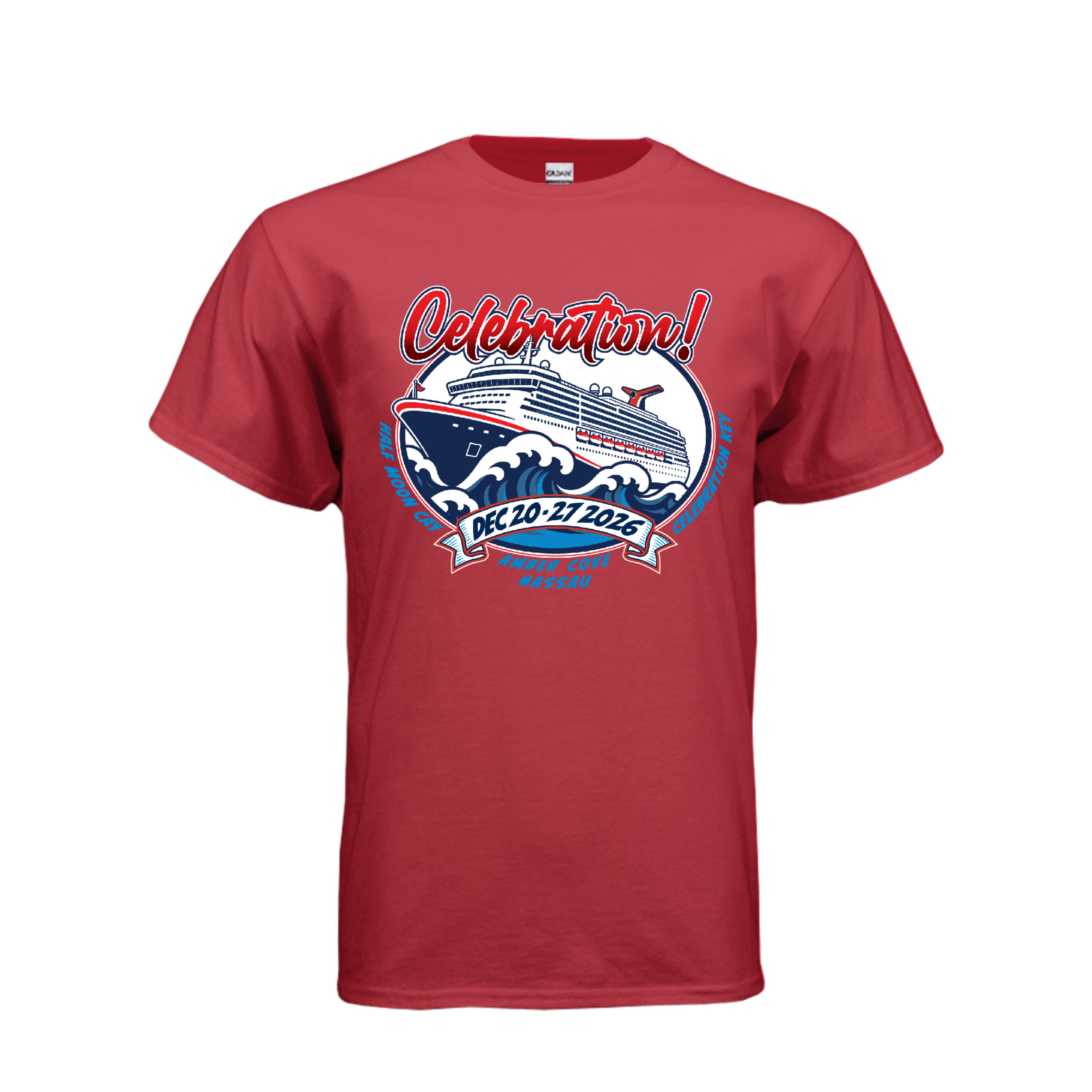 RED / S / Gildan G200 Adult Ultra Cotton 6 oz. T-Shirt
