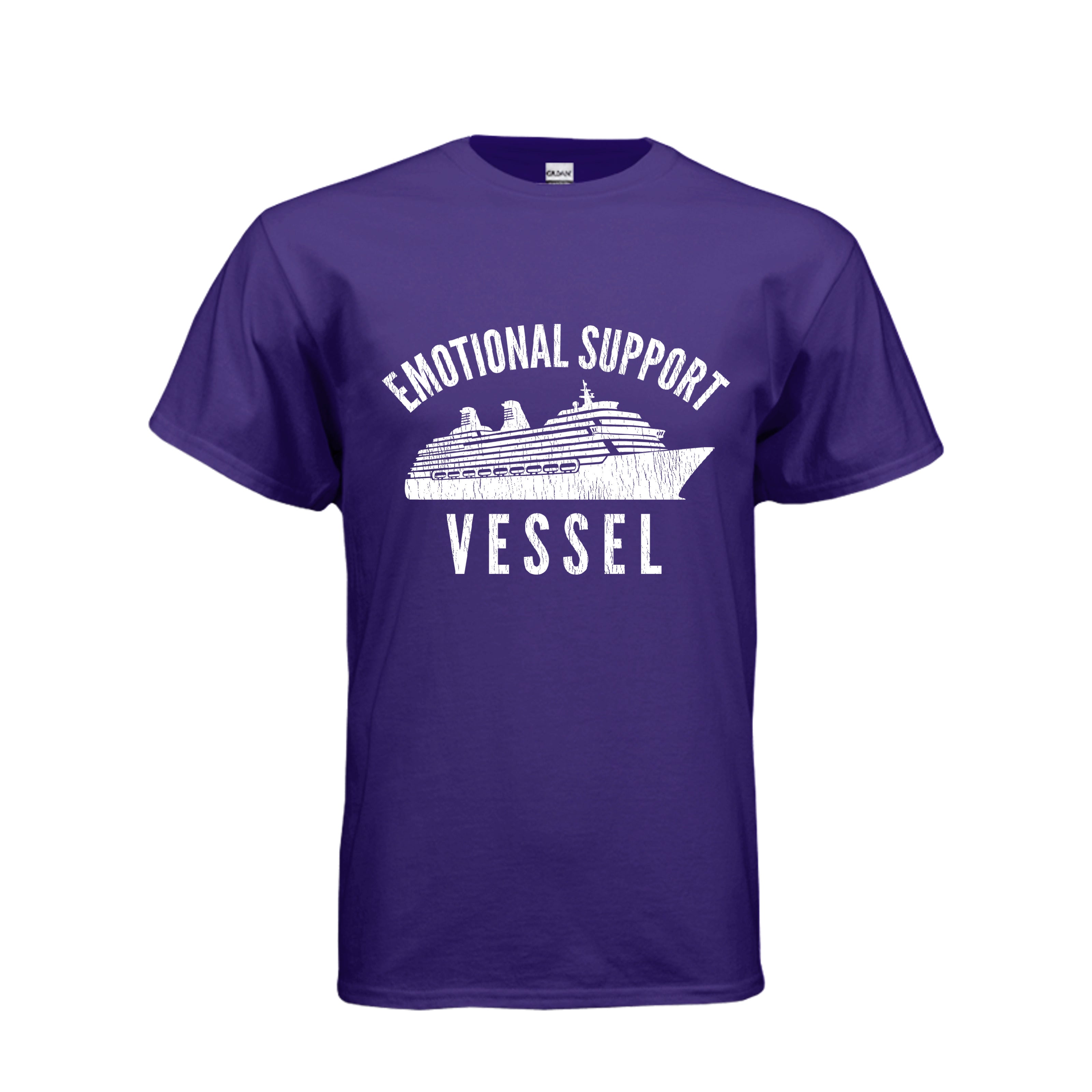 PURPLE / S / Gildan G200 Adult Ultra Cotton 6 oz. T-Shirt