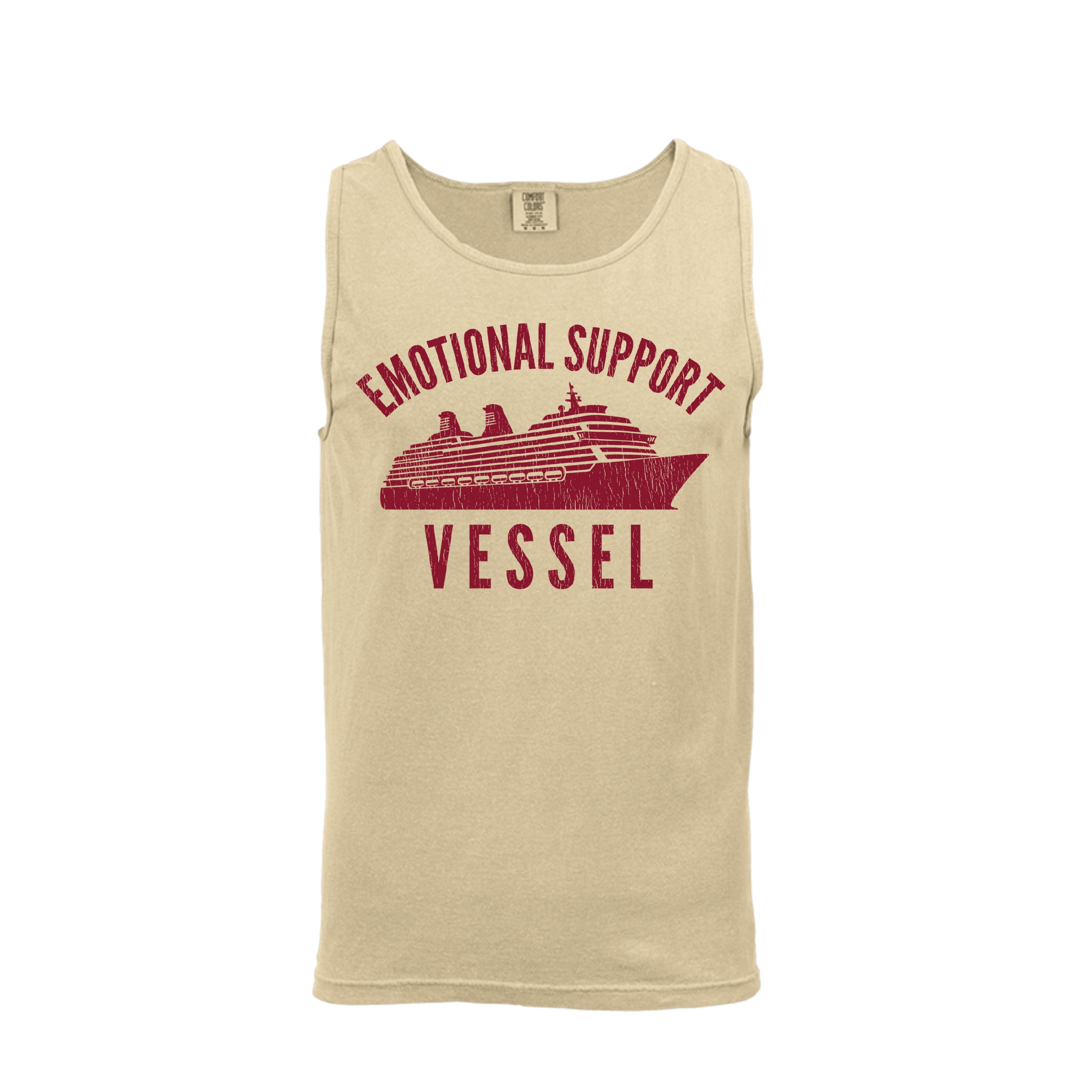 BUTTER / S / Comfort Colors C9360 Adult 6.1 oz. Tank