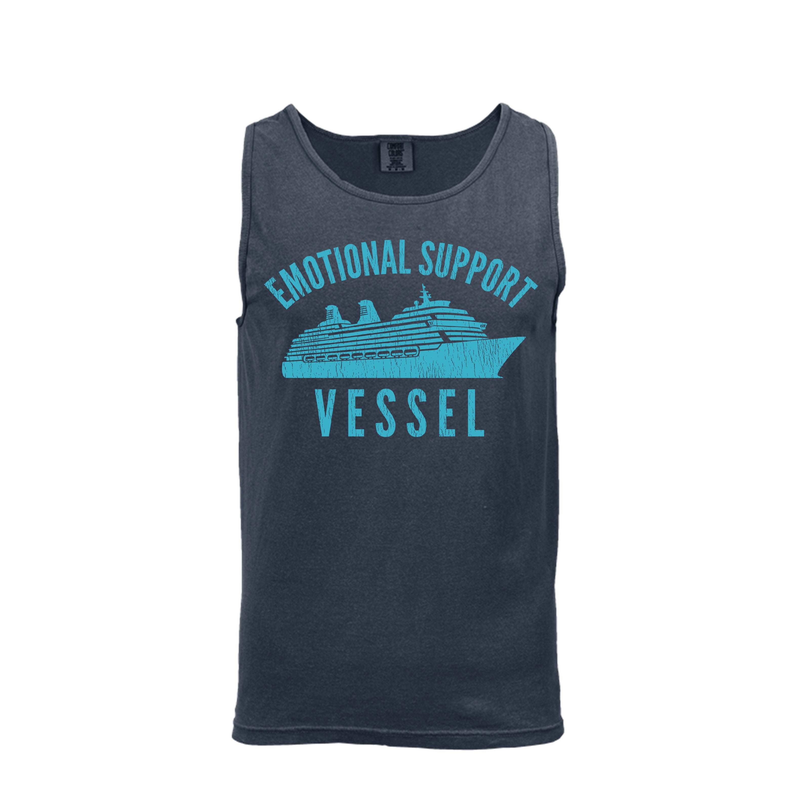 TRUE NAVY / S / Comfort Colors C9360 Adult 6.1 oz. Tank