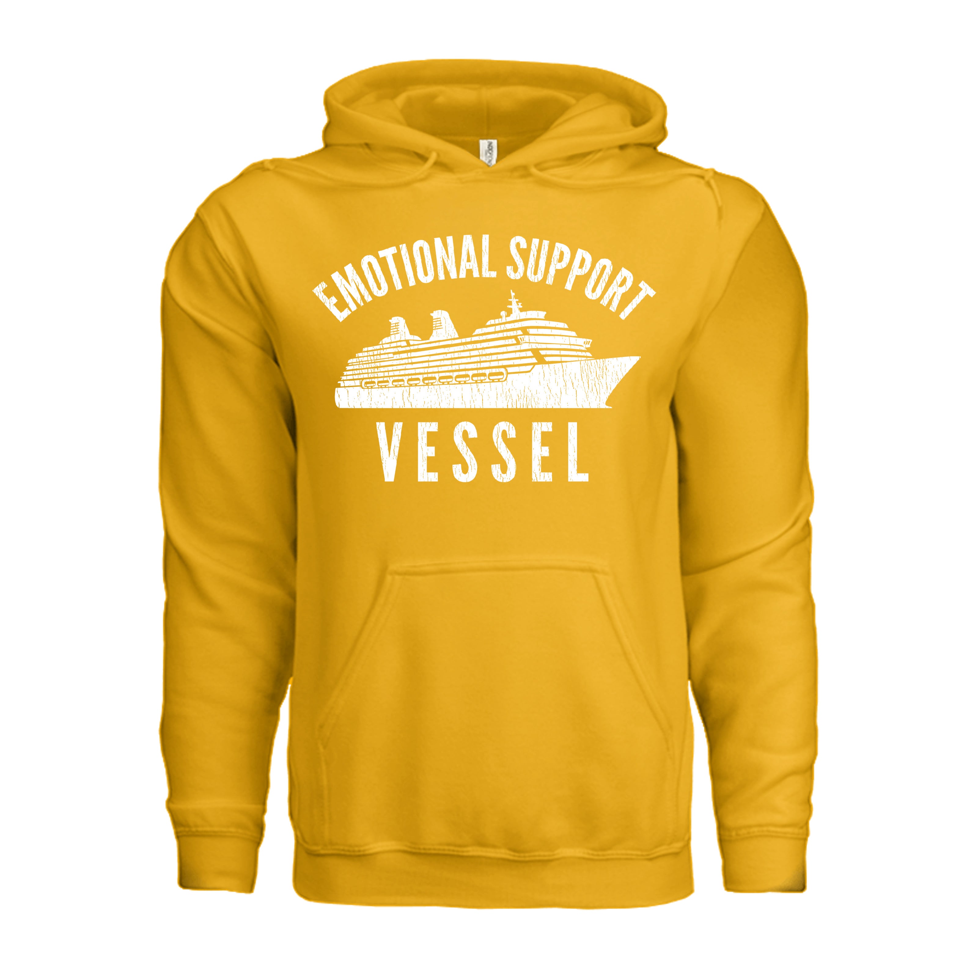 Gold / S / Independent Trading Co. SS4500 Midweight Hooded Sweatshirt