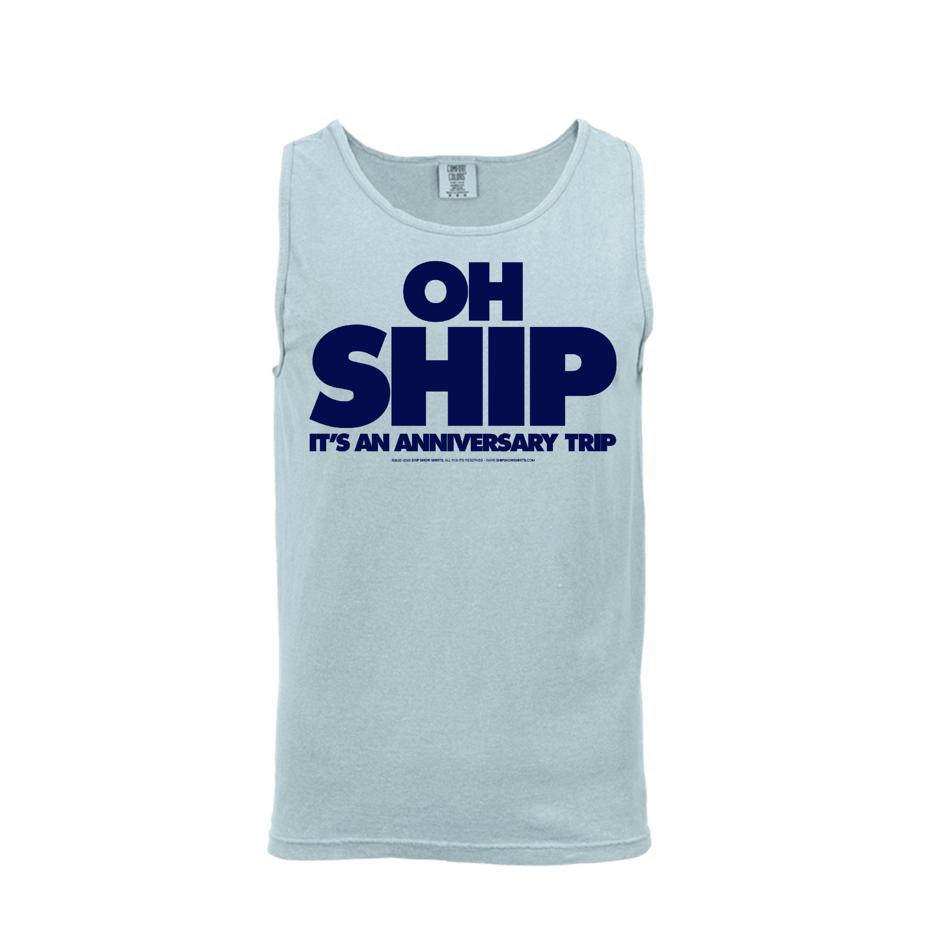 CHAMBRAY / XS / Comfort Colors C9360 Adult 6.1 oz. Tank