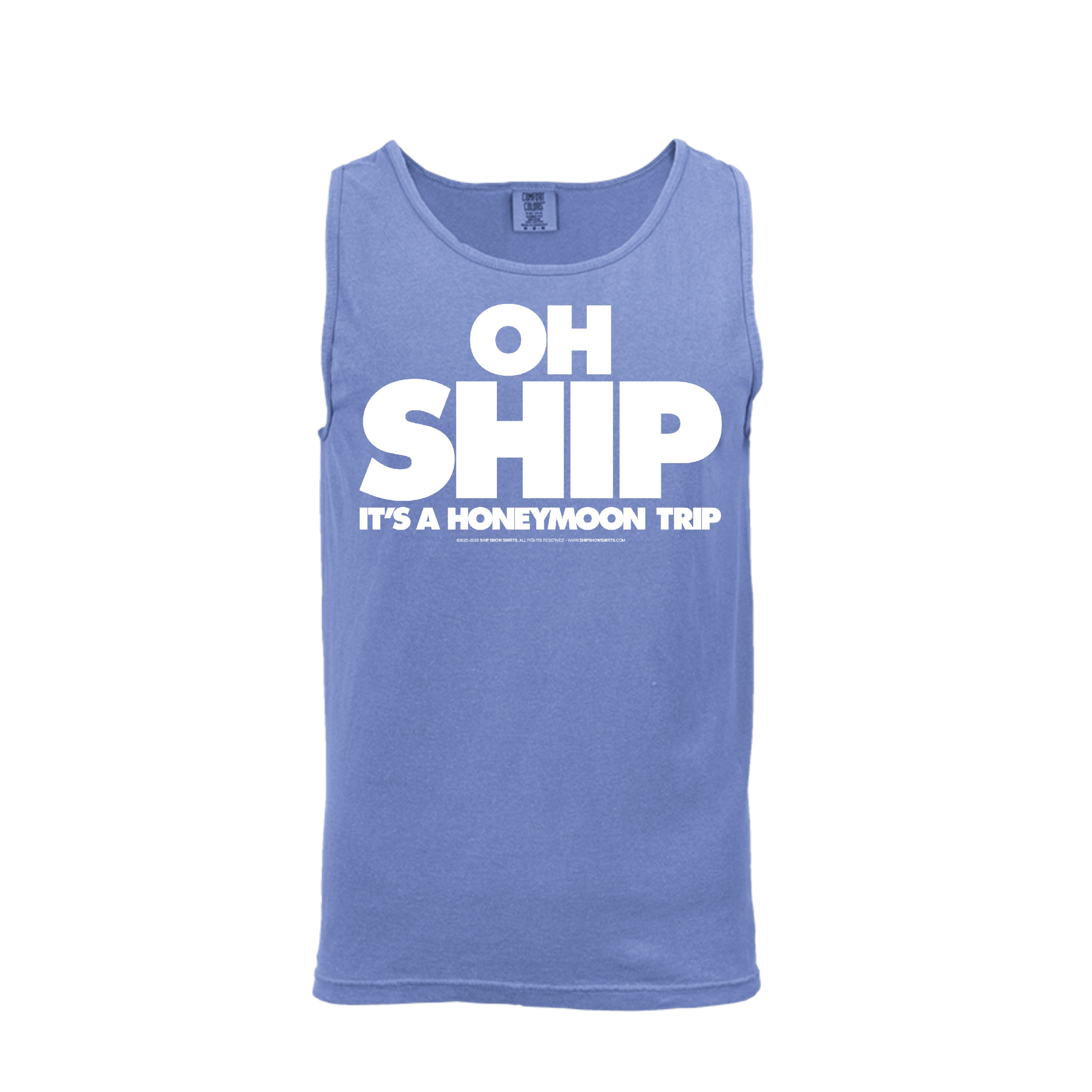 FLO BLUE / S / Comfort Colors C9360 Adult 6.1 oz. Tank