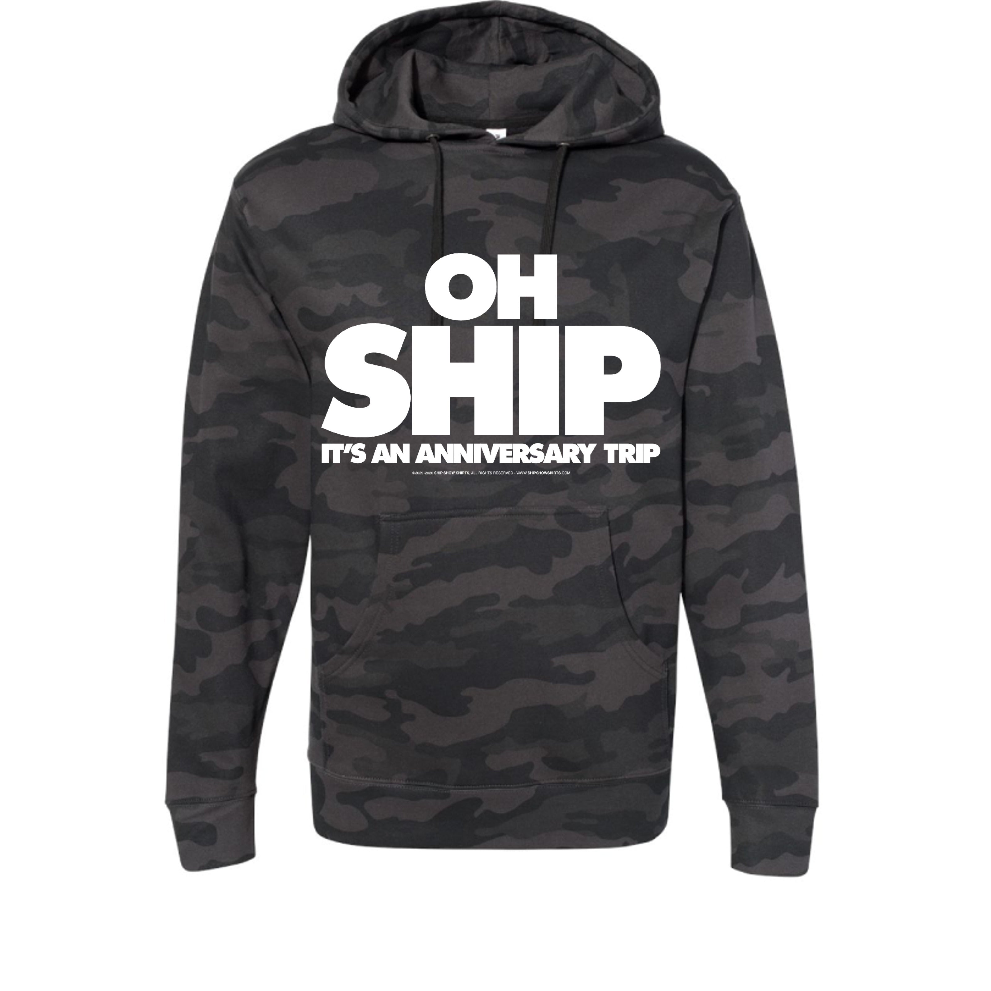 Black Camo / S / Independent Trading Co. SS4500 Midweight Hooded Sweatshirt