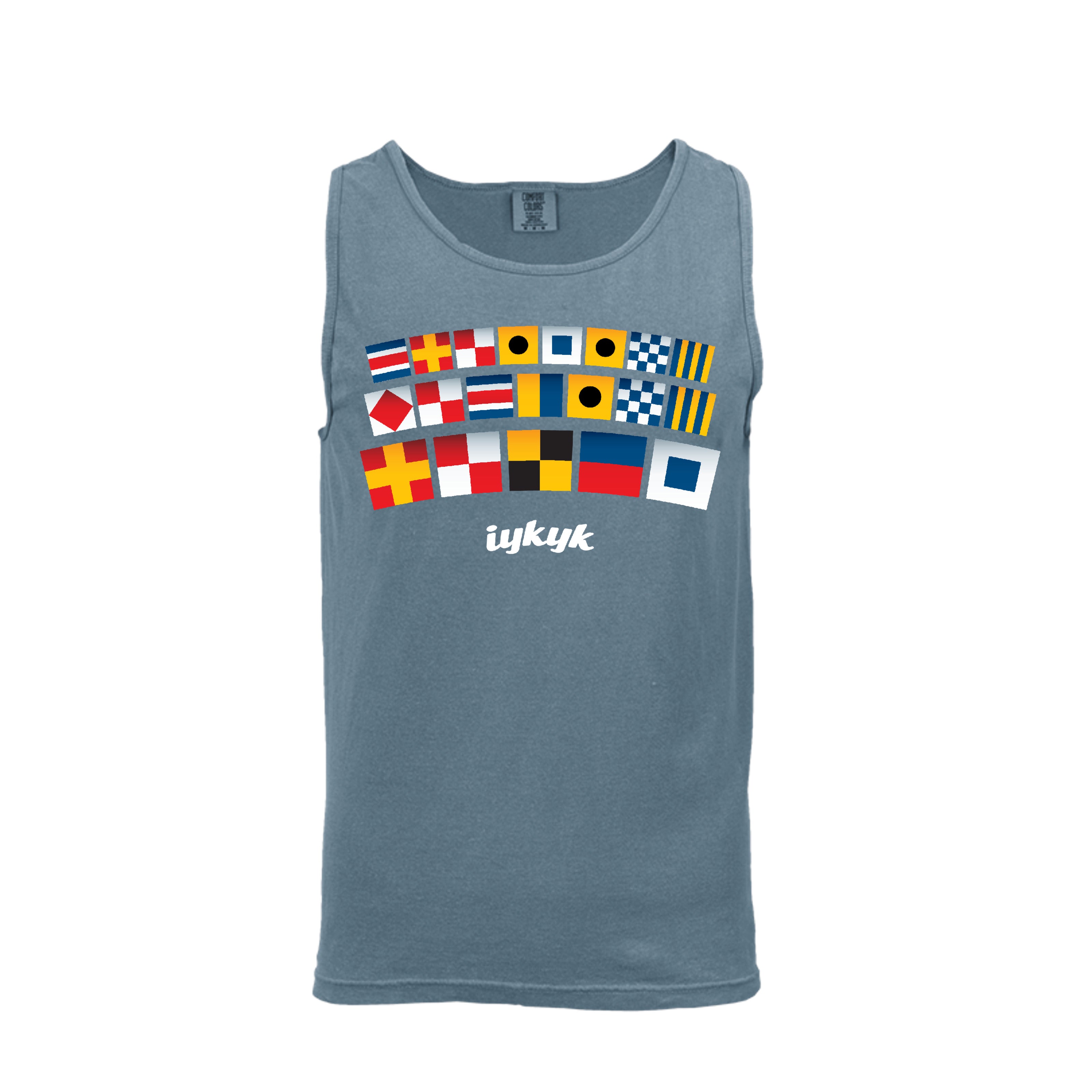 ICE BLUE / S / Comfort Colors C9360 Adult 6.1 oz. Tank