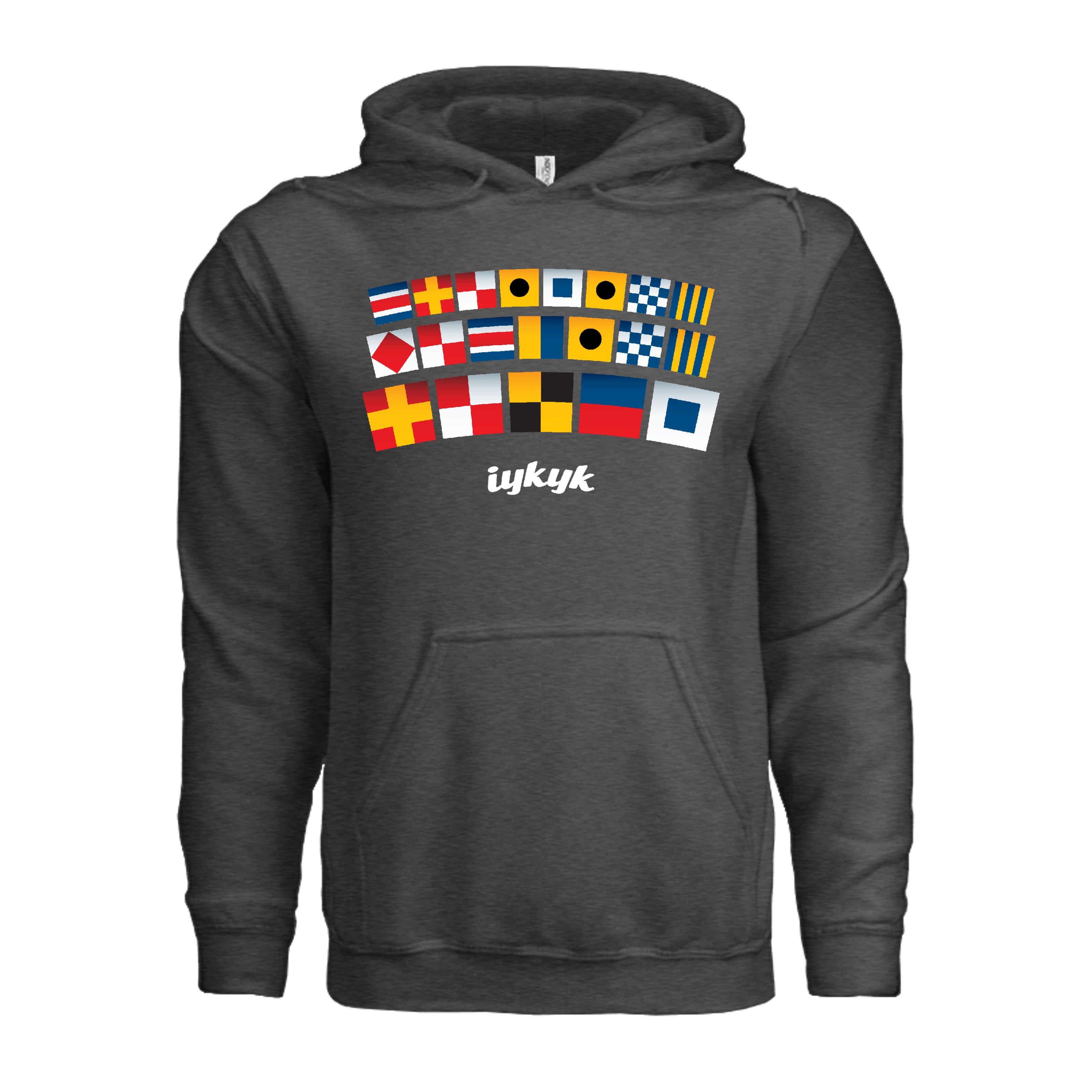 Charcoal Heather / S / Independent Trading Co. SS4500 Midweight Hooded Sweatshirt